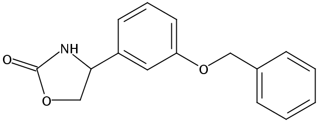 • 2-Oxazolidinone, 4-[3-(phenylmethoxy)phenyl]-