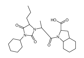 (2S,3aS,7aS)-1-[(2S)-2-(3-cyclohexyl-2,4-dioxo-5-propylimidazolidin-1-yl)propanoyl]-2,3,3a,4,5,6,7,7a-octahydroindole-2-carboxylic acid