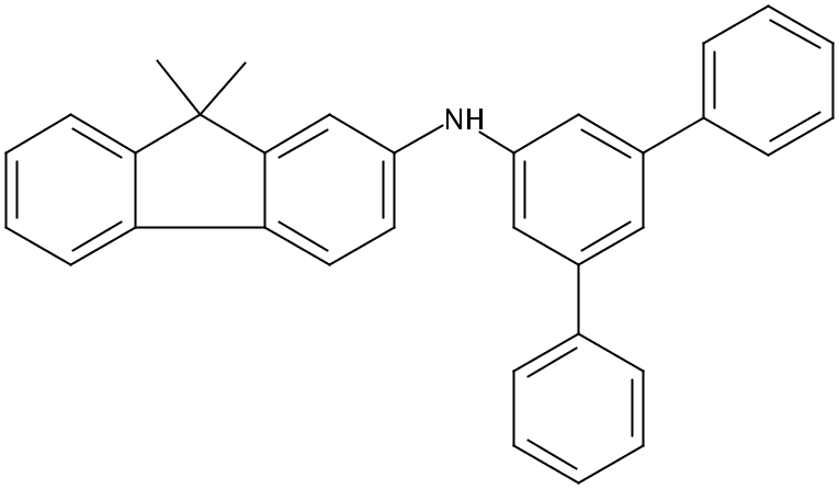 N-([1,1':3',1''-三联苯]-5'-基)-9,9-二甲基-9H-芴-2-胺
