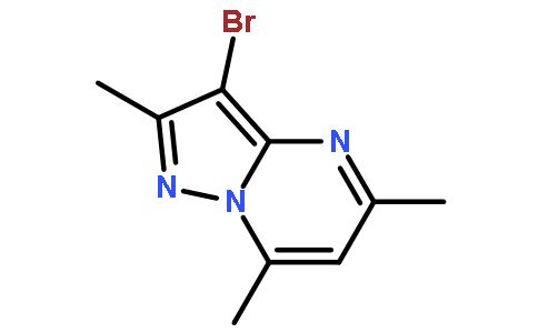 3-溴-2,5,7-三甲基-吡唑并[1,5-a]嘧啶