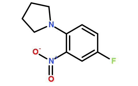 1-(4-氟-2-硝基苯基)吡咯啉