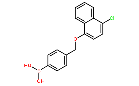 4-[(4’-氯-1-萘氧基)甲基]苯基硼酸