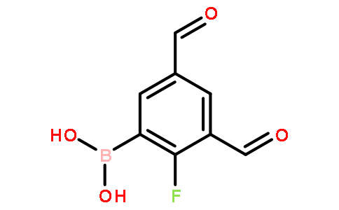 2-氟-3,5-二甲酰基苯基硼酸