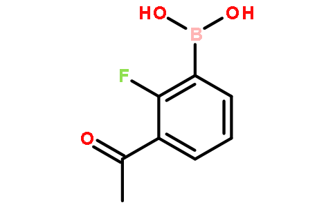 3-乙酰基-2-氟苯基硼酸