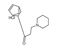 1-(5-bicyclo[2.2.1]hept-2-enyl)-3-piperidin-1-ylpropan-1-one,hydrochloride