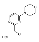 4-[2-(chloromethyl)pyrimidin-4-yl]morpholine,hydrochloride