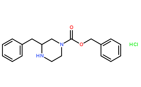 (S)-3-苄基哌嗪-1-羧酸苄酯盐酸盐