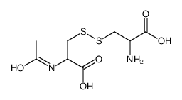 3-[(2-acetamido-2-carboxyethyl)disulfanyl]-2-aminopropanoic acid