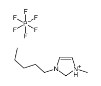 1-Methyl-3-pentyl-2,3-dihydro-1H-imidazol-1-ium hexafluorophospha te