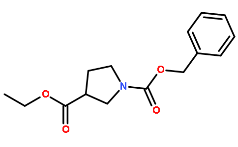 (R)-N-Cbz-3-吡咯烷甲酸乙酯