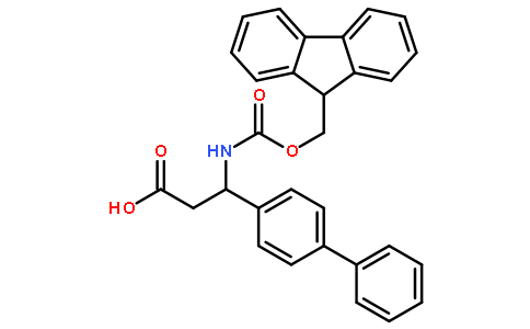 芴甲氧羰基-3-氨基-3-(联苯基)丙酸