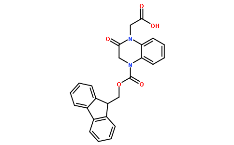 FMOC-4-羧甲基-1-1,2,3,4-四氢异喹啉-3-酮