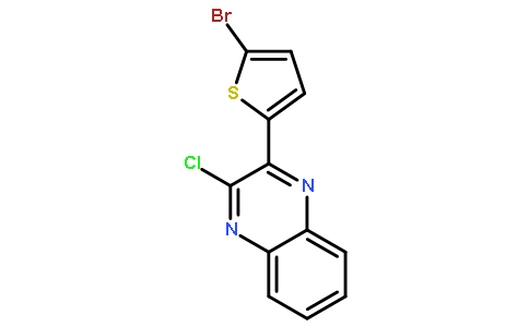 2-(5-溴-2-噻吩基)-3-氯喹喔啉