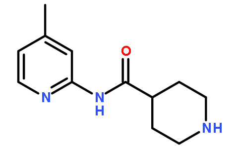 N-(4-甲基吡啶-2-基)哌啶-4-甲酰胺