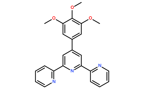 2,6-Dipyridin-2-yl-4-(3,4,5-trimethoxyphenyl)pyridine
