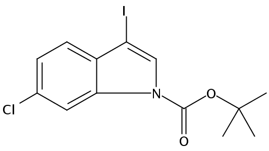 tert-Butyl 6-chloro-3-iodo-1H-indole-1-carboxylate