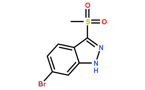 6-溴-3-(甲基磺酰基)-1H-吲唑