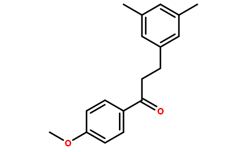 3-(3,5-dimethylphenyl)-1-(4-methoxyphenyl)propan-1-one