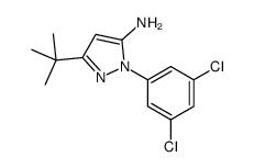 5-叔丁基-2-(3,5-二氯-苯基)-2H-吡唑-3-胺