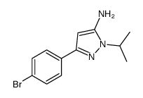5-(4-溴-苯基)-2-异丙基-2H-吡唑-3-胺