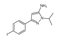 5-(4-碘-苯基)-2-异丙基-2H-吡唑-3-胺