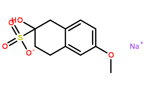 2-羥基-6-甲氧基-1,2,3,4-四氫萘-2-磺酸鈉