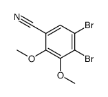 4,5-二溴-2,3-二甲氧基苯甲腈