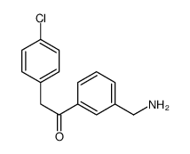 1-[3-(aminomethyl)phenyl]-2-(4-chlorophenyl)ethanone