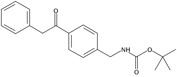 (4-苯基乙酰基-苄基)-氨基甲酸叔丁酯