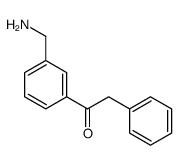 1-[3-(aminomethyl)phenyl]-2-phenylethanone