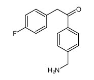 1-[4-(Aminomethyl)phenyl]-2-(4-fluorophenyl)ethanone