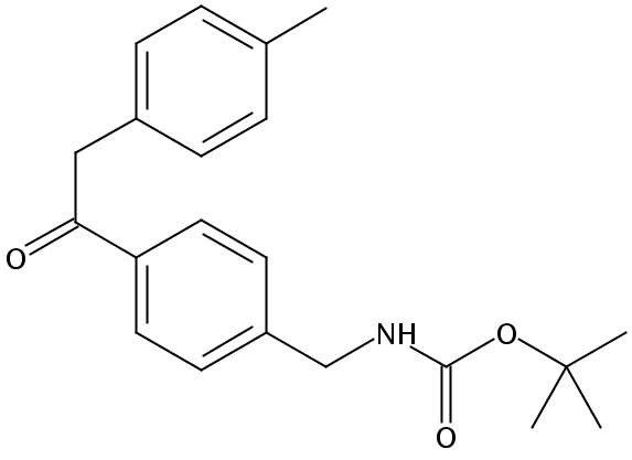 [4-(2-对甲苯-乙酰基)-苄基]-氨基甲酸叔丁酯