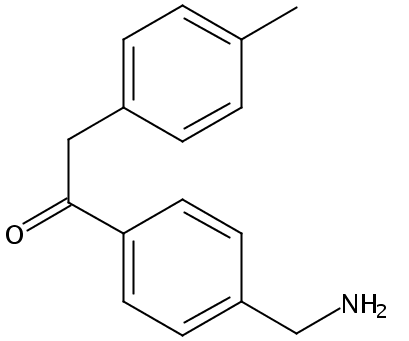 1-(4-氨基甲基-苯基)-2-对甲苯-乙酮