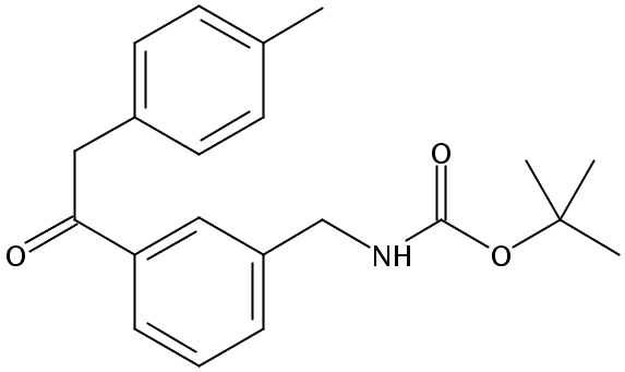 [3-(2-对甲苯-乙酰基)-苄基]-氨基甲酸叔丁酯