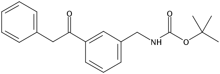 (3-苯基乙酰基-苄基)-氨基甲酸叔丁酯