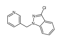 3-chloro-1-(pyridin-3-ylmethyl)indazole