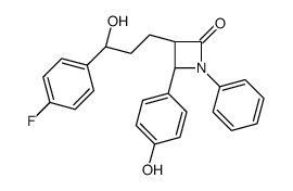 (3R,4S)-3-[(3S)-3-(4-fluorophenyl)-3-hydroxypropyl]-4-(4-hydroxyphenyl)-1-phenylazetidin-2-one