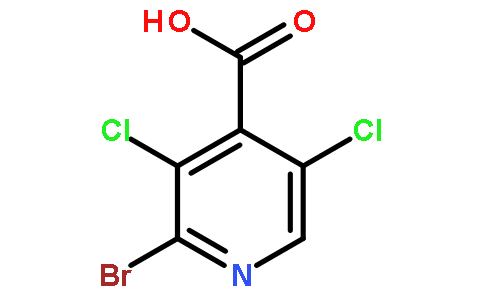 2-溴-3,5-二氯吡啶-4-羧酸
