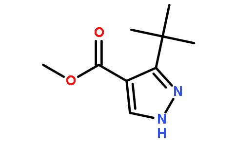 3-(叔丁基)-1H-吡唑-4-羧酸甲酯