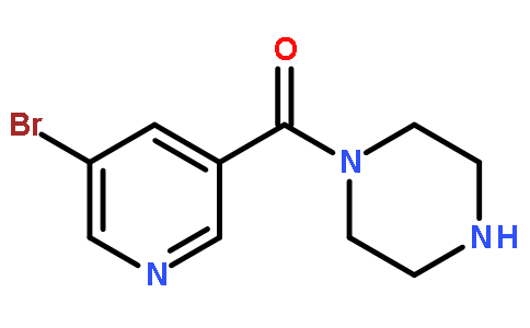 (5-溴-3-吡啶)(哌嗪)甲酮