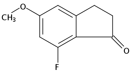 7-氟-5-甲氧基茚酮