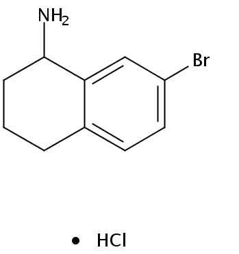 7-Bromo-1,2,3,4-tetrahydronaphthalen-1-amine hydrochloride