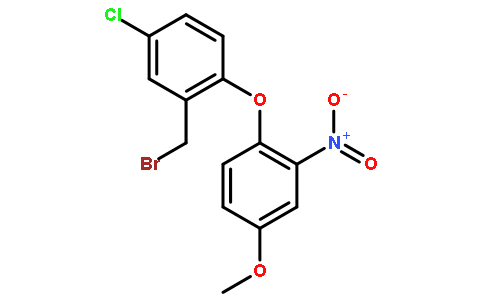 3-Bromomethyl-1-chloro-4-(4-methoxy-2-nitrophenoxy)benzene