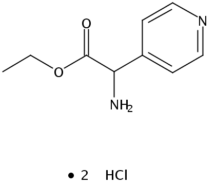 2-氨基-2-(4-吡啶基)乙酸乙酯二盐酸盐