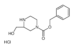 (3R)-3-(羥基甲基)-1-哌嗪羧酸苯基甲酯鹽酸鹽