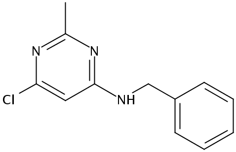 N-苄基-6-氯-2-甲基-4-嘧啶胺