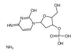 [5-(4-amino-2-oxopyrimidin-1-yl)-2-(hydroxymethyl)oxolan-3-yl] dihydrogen phosphate,azane