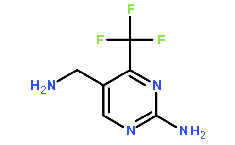 5-(氨基甲基)-4-(三氟甲基)嘧啶-2-胺