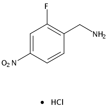 (2-氟-4-硝基苯基)甲胺盐酸盐