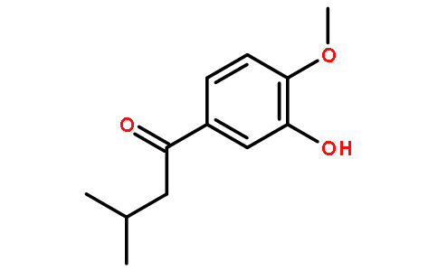 1-(3-羟基-4-甲氧基苯基)-3-甲基-1-丁酮